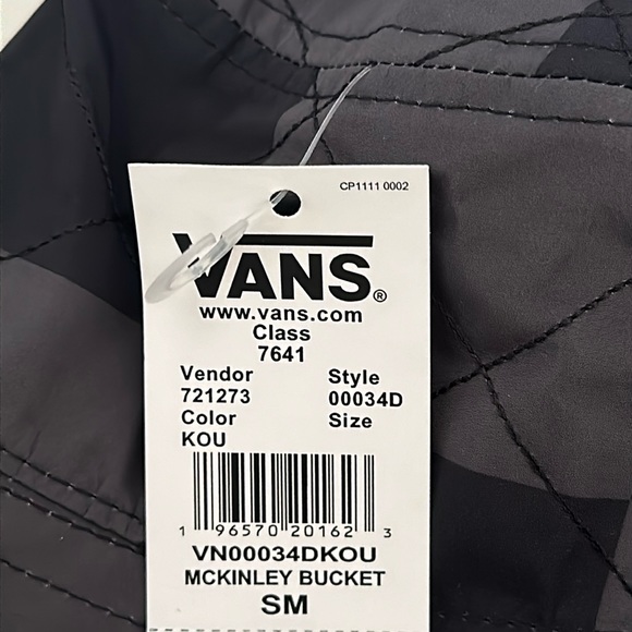 Vans Mckinley Checkerboard Bucket Hat - Picture 3 of 7